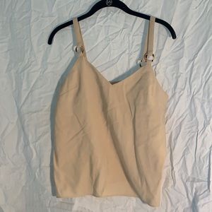 Top shop Safari tan tank top!
